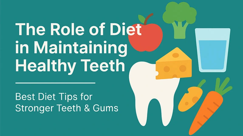 Diet role in healthy teeth